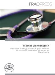Martin Lichtenstein,6137041638,9786137041635