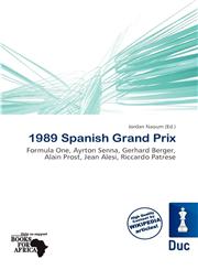 1989 Spanish Grand Prix,6139681553,9786139681556