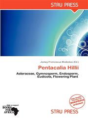 Pentacalia Hillii,6138578988,9786138578987