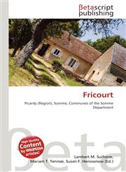 Fricourt,6135482270,9786135482270