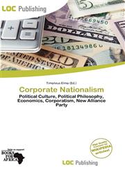 Corporate Nationalism,6201175490,9786201175495