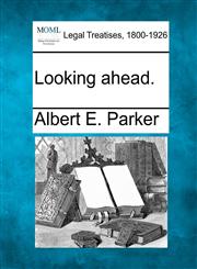 Looking ahead.,1240134487,9781240134489