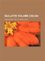 Bulletin Volume 238-244,1130291278,9781130291278