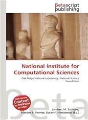 National Institute for Computational Sciences,6136182939,9786136182933