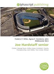 Joe Hardstaff senior,613420935X,9786134209359
