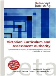 Victorian Curriculum and Assessment Authority,6133492759,9786133492752