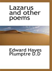 Lazarus and other poems,1115171194,9781115171199