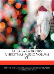 Fa La La La Books Christmas Music Volume VII,1170095437,9781170095430