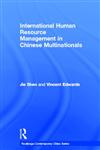 International Human Resource Management in Chinese Multinationals,0415360048,9780415360043