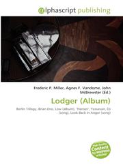 Lodger (Album),6134320056,9786134320054