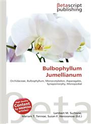 Bulbophyllum Jumellianum,6136299259,9786136299259