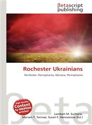 Rochester Ukrainians,6136172836,9786136172835