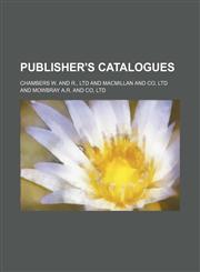 Publisher's Catalogues,1236497147,9781236497147