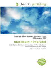 Blackburn Firebrand,6135564226,9786135564228