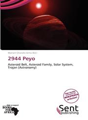 2944 Peyo,6138525310,9786138525318
