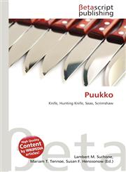 Puukko,613443356X,9786134433563