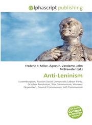 Anti-Leninism,6135653849,9786135653847