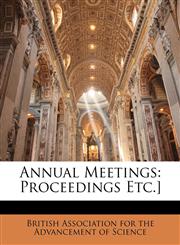 Annual Meetings Proceedings Etc.],1141792966,9781141792962