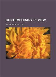 contemporary review,1156330858,9781156330852