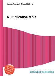 Multiplication Table,5511394645,9785511394640