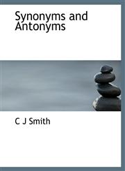 Synonyms and Antonyms,1117949095,9781117949093