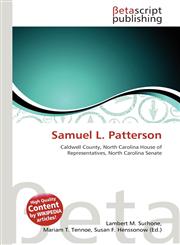 Samuel L. Patterson,6135455826,9786135455823