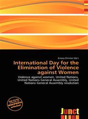 International Day for the Elimination of Violence against Women,6135906712,9786135906714