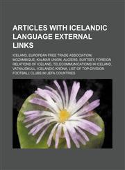 Articles with Icelandic language external links Iceland, European Free Trade Association, Mozambique, Kalmar Union, Algiers, Surtsey,1234591944,9781234591946