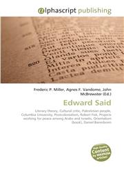Edward Said,6130631162,9786130631161