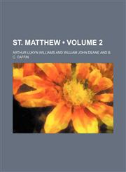 St. Matthew (Volume 2),1458851591,9781458851598