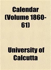 Calendar (Volume 1860-61),1151943398,9781151943392