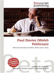 Paul Davies (Welsh Politician),6134728802,9786134728805
