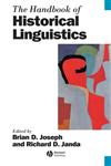 The Handbook of Historical Linguistics New Edition,1405127473,9781405127479