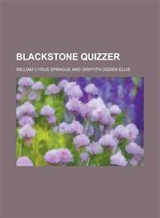 Blackstone Quizzer,123417572X,9781234175726