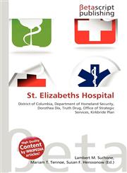 St. Elizabeths Hospital,6132156070,9786132156075