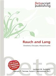 Rauch and Lang,6135072641,9786135072648