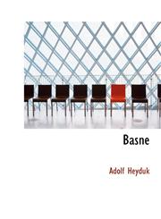 Basne,1117739414,9781117739410