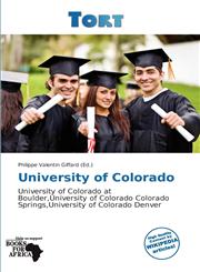 University of Colorado,613794641X,9786137946411