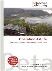 Operation Astute,6135318721,9786135318722