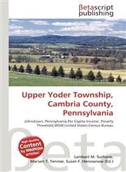 Upper Yoder Township, Cambria County, Pennsylvania,6136132354,9786136132358