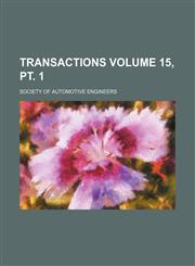 Transactions Volume 15, pt. 1,1153182467,9781153182461