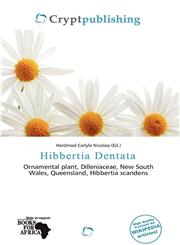Hibbertia Dentata,6200091781,9786200091789