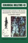 Environmental Constraints on the Structure and Productivity of Pine Forest Ecosystems Illustrated Edition,8716151321,9788716151322