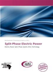 Split-Phase Electric Power,6138607759,9786138607755