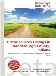 Historic Places Listings in Vanderburgh County, Indiana,6137603253,9786137603253