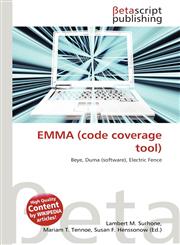 EMMA (code coverage tool),6133085304,9786133085305