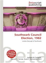 Southwark Council Election, 1982,6135408992,9786135408997