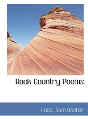 Back Country Poems,1110339909,9781110339907