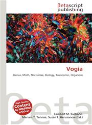 Vogia,613056127X,9786130561277