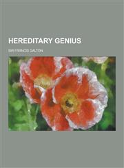 Hereditary Genius,1230228683,9781230228686